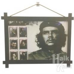 Che Guevara Ahşap Tablo Kod - 000009