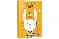Çizgili Defter Tavşan Happy Birthday Party