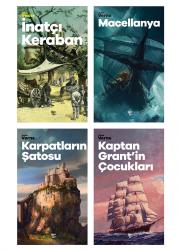 Çok Okunan Jules Verne Seti - 4 Kitap