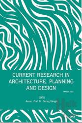 Current Research in Architecture, Planning and Design