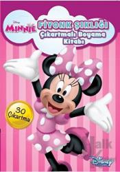 Disney Minnie Fiyonk Şıklığı Çıkartmalı Boyama Kitabı