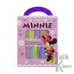 Disney Minnie Mouse - My First Library Board Book Block 12-Book Set (Ciltli)