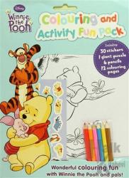 Disney Winnie the Pooh : Colouring and Activitiy Fun Pack Including: 30 Stickers - 1 Giant Puzzle - 6 Pencil - 12 Coloring Pages