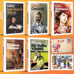 Dünya Klasikleri Beşli Set - 6 ve Kartpostal