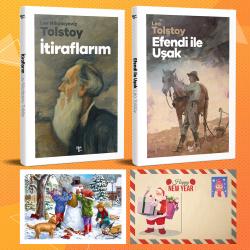 Dünya Klasikleri İkili Set - İtiraflarım - Efendi ile Uşak ve Kartpostal