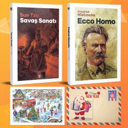 Dünya Klasikleri İkili Set - Savaş Sanatı - Ecco Homo ve Kartpostal