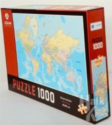 Dünya Haritası 1000 Parça Puzzle (48x68)