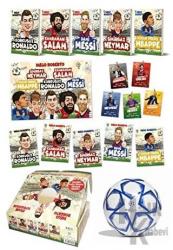 Efsane Futbolcular Kutulu Set (5 Kitap Takım - Futbol Topu Hediyeli)