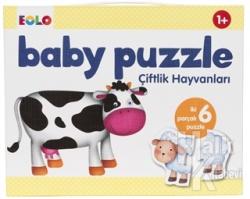 Eolo Çiftlik Hayvanları - Baby Puzzle İki Parçalı Altı Puzzle