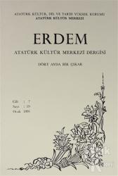 Erdem Atatürk Kültür Merkezi Dergisi Sayı : 19 Haziran 1991 (Cilt 7)