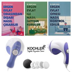 Ergen Evlat Psikolojisi Kitap Seti ve Selülit Masaj Aleti