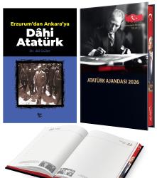 Erzurumdan Ankaraya Mustafa Kemal - Ali Güler ve 2026 Atatürk Ciltli Ajanda