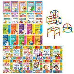 Etkinlik Gezegeni Seti - 32 Kitap ve Sihirbaz Çubuklar
