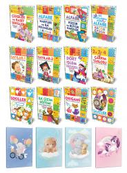 Etkinlik Kitapları 12li Kitap Seti ve 4 Defter -6