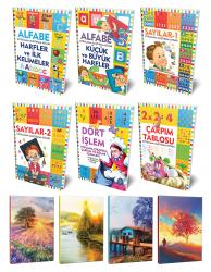 Etkinlik Kitapları 6lı Kitap Seti ve 4 Defter -2