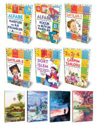 Etkinlik Kitapları 6lı Kitap Seti ve 4 Defter -3