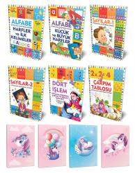 Etkinlik Kitapları 6lı Kitap Seti ve 4 Defter -8