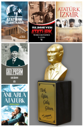 Evinizin Atatürk Köşesi Atatürk Büstü Hediyeli 5 Kitap