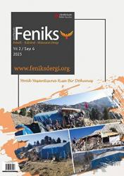Feniks Felsefi Kültürel Hümanist Dergi Yıl: 2 Sayı: 6 2023