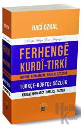 Ferhenge Kurdi - Tırki (Ciltli)