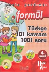 Formül Türkçe 101 Kavram 1001 Soru - 4. Sınıf