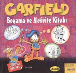 Garfield Boyama ve Aktivite Kitabı Çıkartma Hediyeli