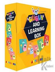 Giligilis and Learning Box - İngilizce Eğitici Mini Karton Kitap Serisi