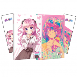 İkili Violet-Icecream Defter ve Ayraç