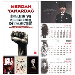 İsyanın ve Felsefenin Diyalektiği  - Asla Vazgeçme ve Yalnız Değilsin Başkan - Gazi Paşa Ajanda - Gazi Duvar Takvimi Kitap|Edebiyat|Roman|Türkiye Roman