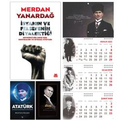 İsyanın ve Felsefenin Diyalektiği ve Yüzyılların Lideri Atatürk - Gazi Paşa Ajanda - Gazi Duvar Takvimi Kitap|Edebiyat|Roman|Türkiye Roman