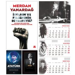 İsyanın ve Felsefenin Diyalektiği ve Yüzyılların Lideri Atatürk - İstikbal Ajanda - İmza Duvar Takvimi Kitap|Edebiyat|Roman|Türkiye Roman