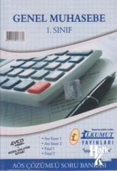 İlkumut AÖS Çözümlü Soru Bankası Genel Muhasebe 1. Sınıf (4 VCD + 1 Kitap)