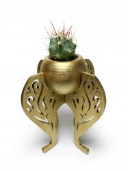 Mari Ahşap Ayaklı Beton Saksı Seri 3 HK1585