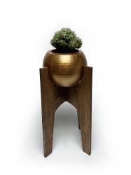 Akali Ahşap Ayaklı Beton Saksı Seri 3 HK1580