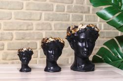 Helen 3'lü Beton Saksı HK1574