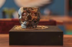 HK Dekor Kurukafa Beton Saksı ve Ahşap Stand