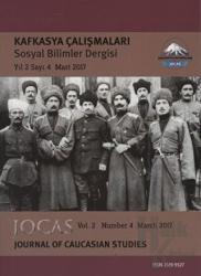 Kafkasya Çalışmaları Sosyal Bilimler Dergisi Yıl:2 Sayı:4 Mart 2017