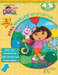 Kaşif Dora - Dora Şekilleri Keşfediyor 4 - 5 Yaş Tam 40 Çıkartma!