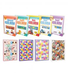 Kodlamaya Giriş 5li Kitap Seti ve 4 Defter-2