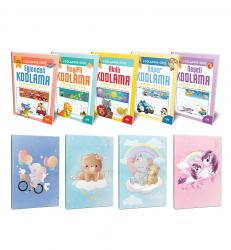 Kodlamaya Giriş 5li Kitap Seti ve 4 Defter-3