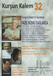 Kurşun Kalem İki Aylık Edebiyat Dergisi Sayı: 32 Kasım - Aralık 2014