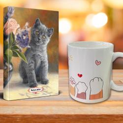 Masum Kediler Ajanda Sevimli Patiler Kupa Seti