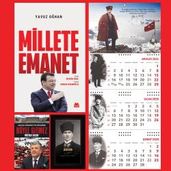 Millete Emanet ve Böyle Gitmez - Kalpaklı Ajanda - Sakarya Duvar Takvimi
