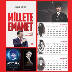 Millete Emanet ve Yüzyılların Lideri Atatürk - Gazi Paşa Ajanda - Gazi Duvar Takvimi