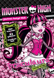 Monster High -  Draculaura Hakkında Her Şey Çıkarmalı Faliyet Kitabı