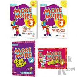 More and More English 3 Practice Book - Workbook + 5 Hikaye Kitabı + Craft Book Kurmay ELT Yayınları