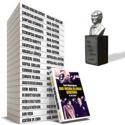 Mustafa Kemal'den Atatürk'e Seti - 20 Kitap ve Atatürk Büstü Gümüş
