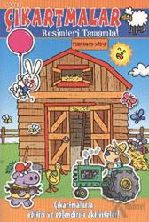 Neşeli Çıkartmalar - Turuncu Kitap Resimleri Tamamla!