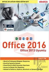 Office 2016 Office 2013 Uyumlu - Office 2016 Kitap + Video Eğitim Seti