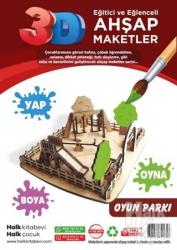 Oyun Parkı Ahşap Maket HK1052